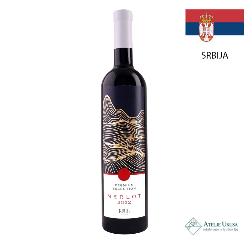 Krug Merlot Vino 0,7l