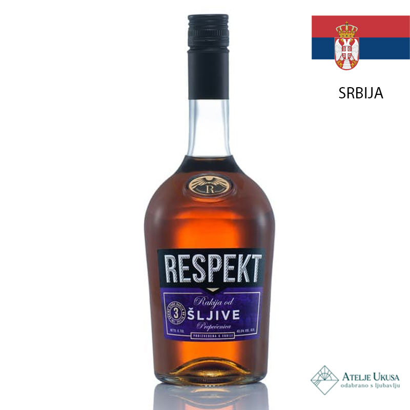 Respekt Rakija Od Šljive 0,7l